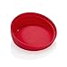 JOCO 16oz Glass Reusable Coffee Cup (Red)