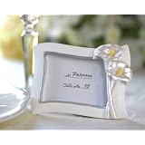Swaying Calla Lily Pearlescent Place Card Photo... by Cutie Beauty