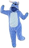 Angelina Unisex Plush Animal Onesies Pajamas #91158 Xlarge Blue Stitch