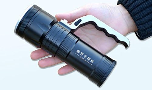 Hai Lighting 1000lm Zoomable 3-in-1 Multi-function Waterproof High Power LED Searchlight Bright Flashlight Range Portable Equipment Outdoor Lighting 500m