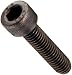 Alloy Steel Socket Cap Screw, Hex Socket Drive, M4-0.7, 45mm Length (Pack of 50)