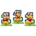 Pooh's First Birthday Party Mini Centerpiece 3 Pack