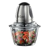 Russell Hobbs 14568 Mini Food Processor with Glass Chopping Bowl