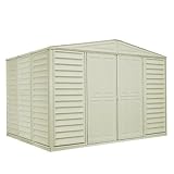 UPC 638801002123 product image for Duramax Building Products 10 Ft. x 8 Ft. Woodbridge Vinyl Shed with Foundation | upcitemdb.com