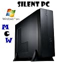 Design Slim PC mit Intel Atom D525 (neue Version) DualCore 2x 1,8Ghz, 2GB DDR3 RAM, 250GB Festplatte, Grafik Intel GMA X3150, 20x DVD-Brenner, GigaLAN, Sound, Windows XP Home