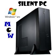 Design Slim PC mit Intel Atom D525 (neue Version) DualCore 2x 1,8Ghz, 2GB DDR3 RAM, 250GB Festplatte, Grafik Intel GMA X3150, 20x DVD-Brenner, GigaLAN, Sound, Windows XP Home