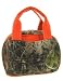 Orange Camo Camouflage Insulated Lunch Bag Box