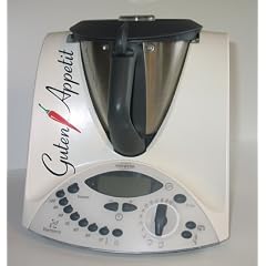 Aufkleber f�r Thermomix TM31 Guten Appetit mit Peperoni L