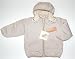 Kapuzen Jacke von BONDI beige Gr. 74/80 #242098