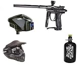NEW SPYDER ELECTRA BLACK PAINTBALL MARKER PACKAGE 1