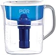 PUR 11 Cup Ultimate Pitcher with LED Indicator, Clear/Blue
