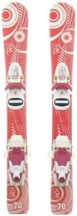 New Lil Flake Kids Jr. Shape Snow Ski with Roxy Binding