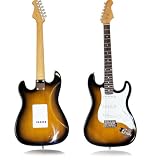 MSJ-S1 Distressed Tele Style Electric Guitar --Sunburst