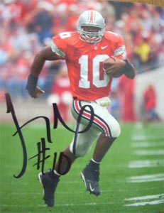 Troy Smith Signed Ohio State Buckeyes 8x10 Photo
