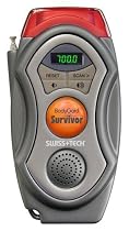 Swiss+Tech BGCSSV BodyGard Survivor Self-Powered Radio with Flashlight LED