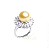 WILLOW PEARLES: *GOLDEN WESTIE VOYAGEUR PEARLE RING*