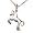 Zeeme For Kids - Kinder-Anhänger PFERD mit Kette 925 Sterlingsilber 36-38 cm 500243733-38Z