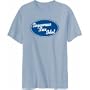 Singaporean Sex Idol Countries Mens T-Shirt (Silver Gray, Size Large)