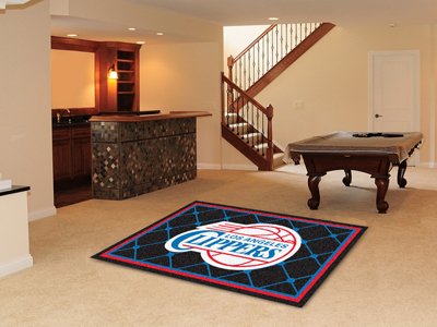 Los Angeles Clippers 5'x8' Rug 5X8 Floor Mat (Rug)
