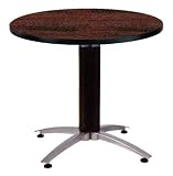 Review OFM  / OFM MT36RD-MAHOGANY 36 Inch Round Multi-Purpose Table - Mesh Base-Mahogany
