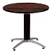 Ofm Mt36rd-mahogany 36 Inch Round Multi-purpose Table - Mesh Base-mahogany