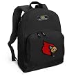 Louisville Cardinals Backpack Black University of Louisville for Travel or School Bags - BEST QUALITY Unique Gifts For Boys, Girls, Adults, College Students, Men or Ladies