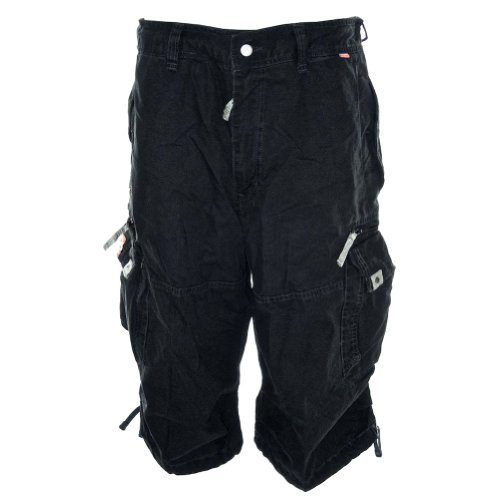 Molecule Men's Knee Hugger Shorts, Small Coal Black On Sale