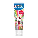 Crest Kid's Zooth Paste, Hello Kitty Paste, Bubblegum Flavor, 4.2-Ounce Tubes (Pack of 12)