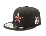MLB Houston Astros Authentic On Field 59Fifty Cap by New Era (Black, 7 1/8)