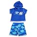 Isababies - Infant Boys Bathing Suit And Coverup, Blue