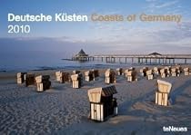 2010 Coasts of Germany A3 Calendar (English, German, French and Dutch Edition)