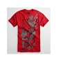 Fox Smash Up Tee - Red X Xlrg