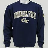 Georgia Tech Yellowjackets Automatic Fleece Crew Sweatshirt