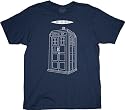Dr. Who - Linear Tardis Adult T-Shirt