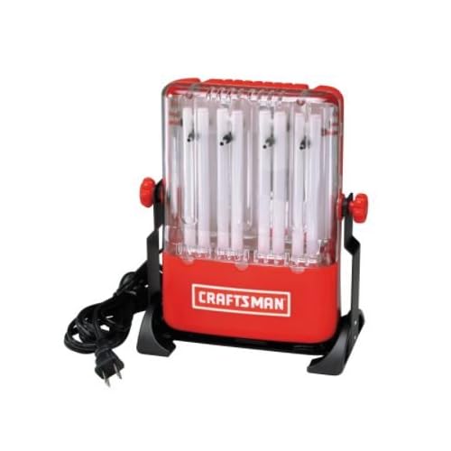 Craftsman 52 watt Fluorescent Work Light 83897 Portable Work Lights