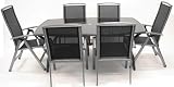 180cm Rectangle Porto Fino Table With 6 Chairs Outdoor Living