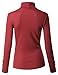 Doublju Womens Long Sleeve Slim Fit Turtleneck Knit Sweater