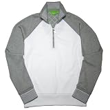 Boss Green Double Face Jersey Half Zip Sweatshirt