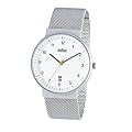 Braun Herren-Armbanduhr XL BN0032WHSLMHG Analog Edelstahl