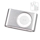 Lux Apple iPod Shuffle 2nd Gen Aluminum Case - Silver
