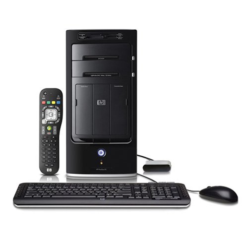HP Pavilion M8430F Desktop PC (2.4 GHz Intel Core 2 Quad Q6600 Processor, 4 GB RAM, 750 GB Hard Drive, DVD Drive, Vista Premium)