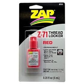 ZAP Z-71 Red Thread Lock, .20 oz from Pacer Boat Parts