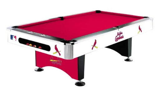 MLB Team Logo 8 Foot Pool Table Style: St. Louis Cardinals