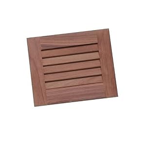 AFI 60712 SeaTeak Boat Louvered Insert (7-1 2 x 9-1 8 x 3 4) by