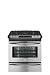 Frigidaire FGGS3065KF Premier Gallery 30 Slide-In Gas Range - Stainless Steel