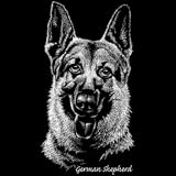 Dog Breed Men's Long-Sleeve T-Shirt : German Shepherd