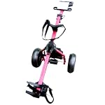 Hawk Belair Electro Powered Caddy Golf Cart (Red)