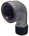 B & K/Mueller Inds(Import) 510-305HN Galvanized Pipe Fitting, Equal Elbow, 90 Degree, 1-In. - Quantity 15