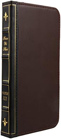 Galaxy Note 3 Case, xinyishi [ Genuine Leather] Case for Samsung Galaxy Note 3 / N9000 case (Presented a screen protection film) (Coffee)