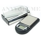 Omega LS-100 Digital 0.01g x 100g Lighter Styled Pocket Scale with 5g test weight
